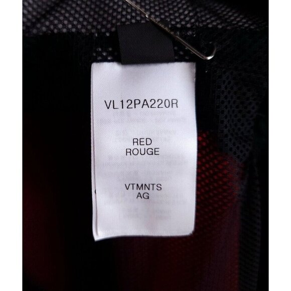 VTNMTS Vetements Tearaway Snap Jersey Track Pants Size M Mens Red - Picture 14 of 16